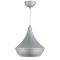 Lampadario da soffitto pendente E27 &Phi;205x180x650mm color argento EL1612 Vito