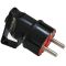 Black Schuko plug with Vito handle EL3240 Vito
