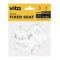 Support for 5mm white cable ties, pack of 50 Vito EL412 Vito