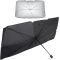 Ombrello parasole per auto 132x75cm WB2395 
