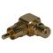 Golden adapter RCA plug / 90 degree RCA socket 90315 