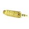 Klinkenstecker Adapter 3,5mm Stereo 6,3mm Stereo Klinke - vergoldet Q968 