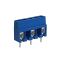 Terminal board for 3-pole printed circuit board - Blue 91559 
