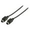 Male S-Video cable - S-Video male - 1.5 meters - Black L017 