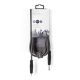 Cavo audio stereo jack audio 6,35mm  - 3,5mm maschio 3m ND2630 Nedis