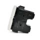 Double button 10A-250V white compatible with Living International series EL2130 