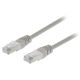 Cavo di rete CAT5e F/UTP RJ45 (8P8C) Maschio  2m Grigio ND8015 Valueline
