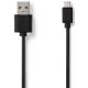 USB A / microUSB male to male cable 480Mbps 9W 5m ND7153 Nedis