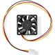 Ventola di Raffreddamento per Computer Silenziosa  40mm 3 pin ND2083 Nedis