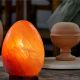 Hymalaya salt lamp smooth egg-shaped surface 2-3 kg WB2398 