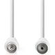 Câble coaxial IEC (coaxial) mâle - femelle 90 dB 75 ohms 3 m ND1135  Nedis