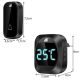 Campanello wireless nero con visualizzazione temperatura WB270 