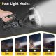 20W rechargeable LED flashlight with tripod and powerbank function WB1505 