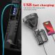 50W rechargeable LED flashlight with tripod and powerbank function WB1843 