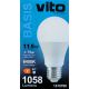 Lampadina Led E27 11,5W 1058Lm 6400K luce fredda EL055 Vito