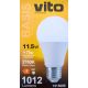 Lampadina LED E27 11.5W 2700k luce calda 1012lm EL039 Vito