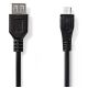 USB 2.0 Weibchen – microUSB-Adapterkabel 20 cm ND1701 Nedis