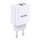 Caricabatterie rapido USB-C 20W + USB-A 18W bianco doppia porta KSC-924 F4630 Kakusiga