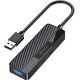 Adattatore hub USB 4 in 1 1xUSB 3.0 e 3xUSB 2.0 nero F4820 Jokade