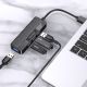 Adattatore hub USB 4 in 1 1xUSB 3.0 e 3xUSB 2.0 nero F4820 Jokade