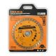 Disco diamantato turbo 115 mm per gres pietra marmo e cemento TL7805 Toolmak