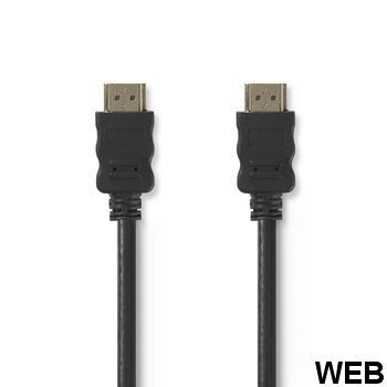High speed HDMI cable with Ethernet - HDMI connector - HDMI connector - 3.0 m - Black ND1346 