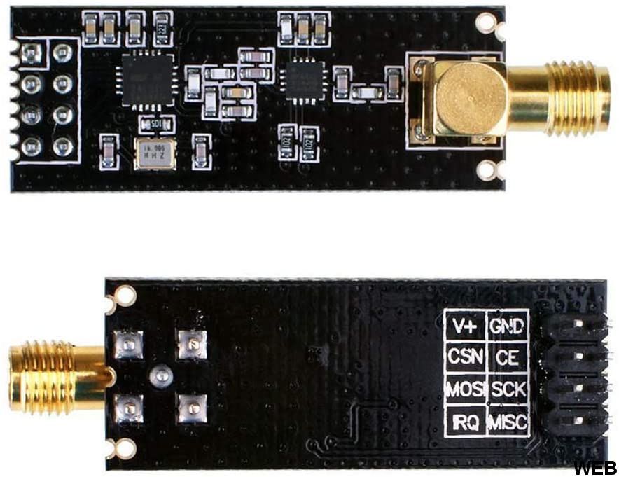 Arduino Modulo 2 SMA Antenna for Arduino Compatibile NRF24L01 Durevole di Qualità 