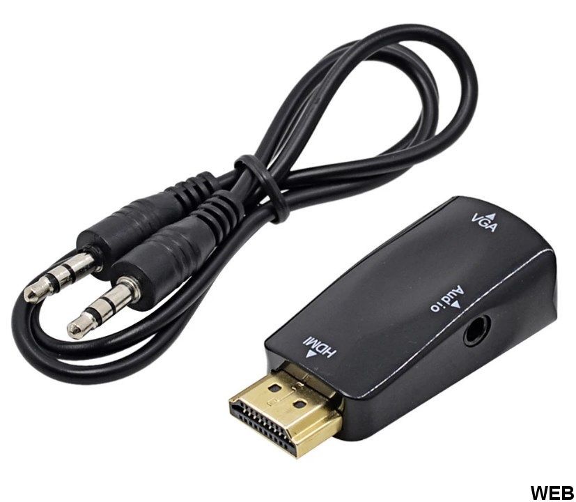 Adaptateur audio/vidéo de la prise HDMI/audio vers VGA